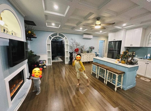 Cơ ngơi đồ sộ của tân Nam Tào: Chung cư tiền tỷ mãn nhãn khi decor Tết, nhà vườn 900m2 tặng ba mẹ phủ đầy cây xanh-2