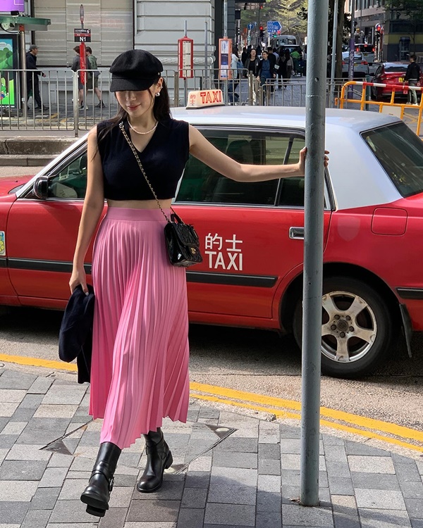 5 kiểu giày phù hợp với các set váy diện Tết-9