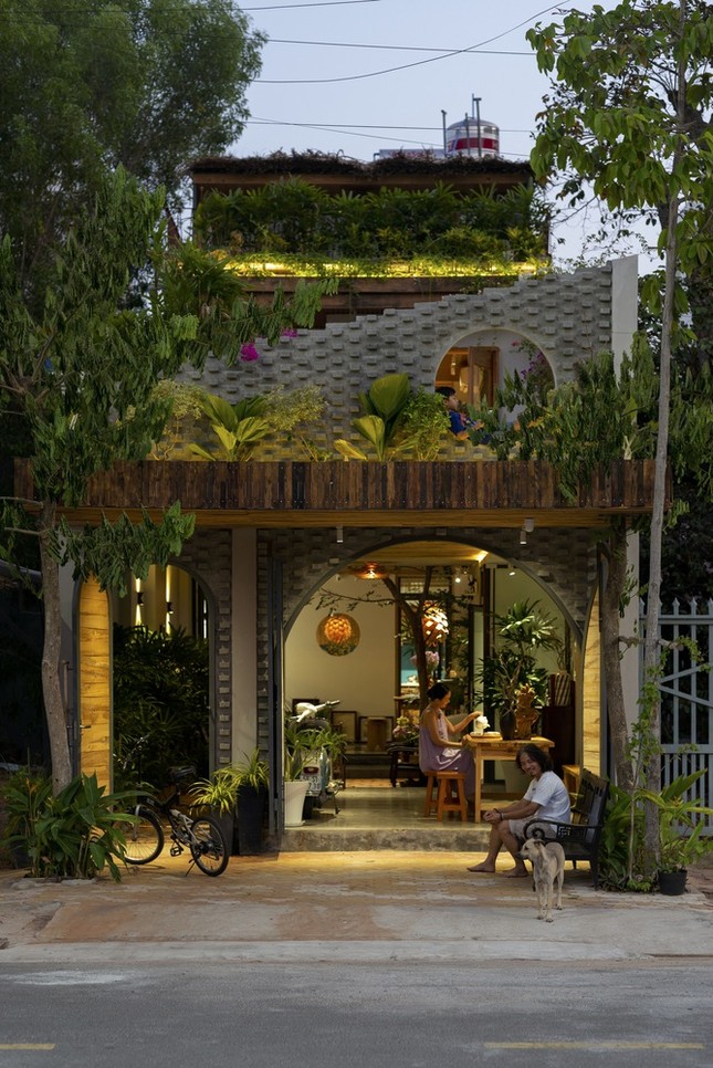 Ngôi nhà ấm áp giống như tổ dế mèn-24