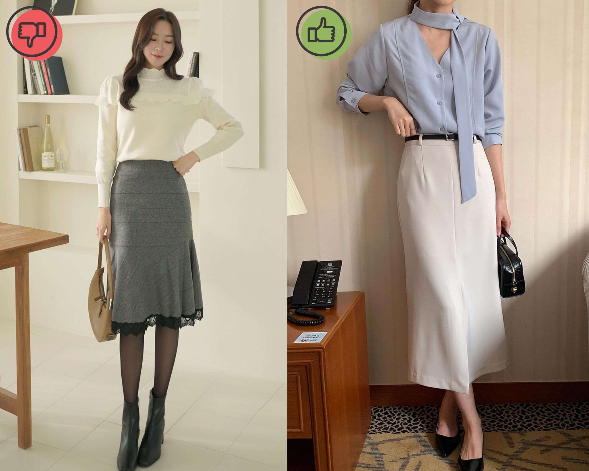 5 kiểu chân váy công sở nên tránh nếu không muốn trông già hơn-3