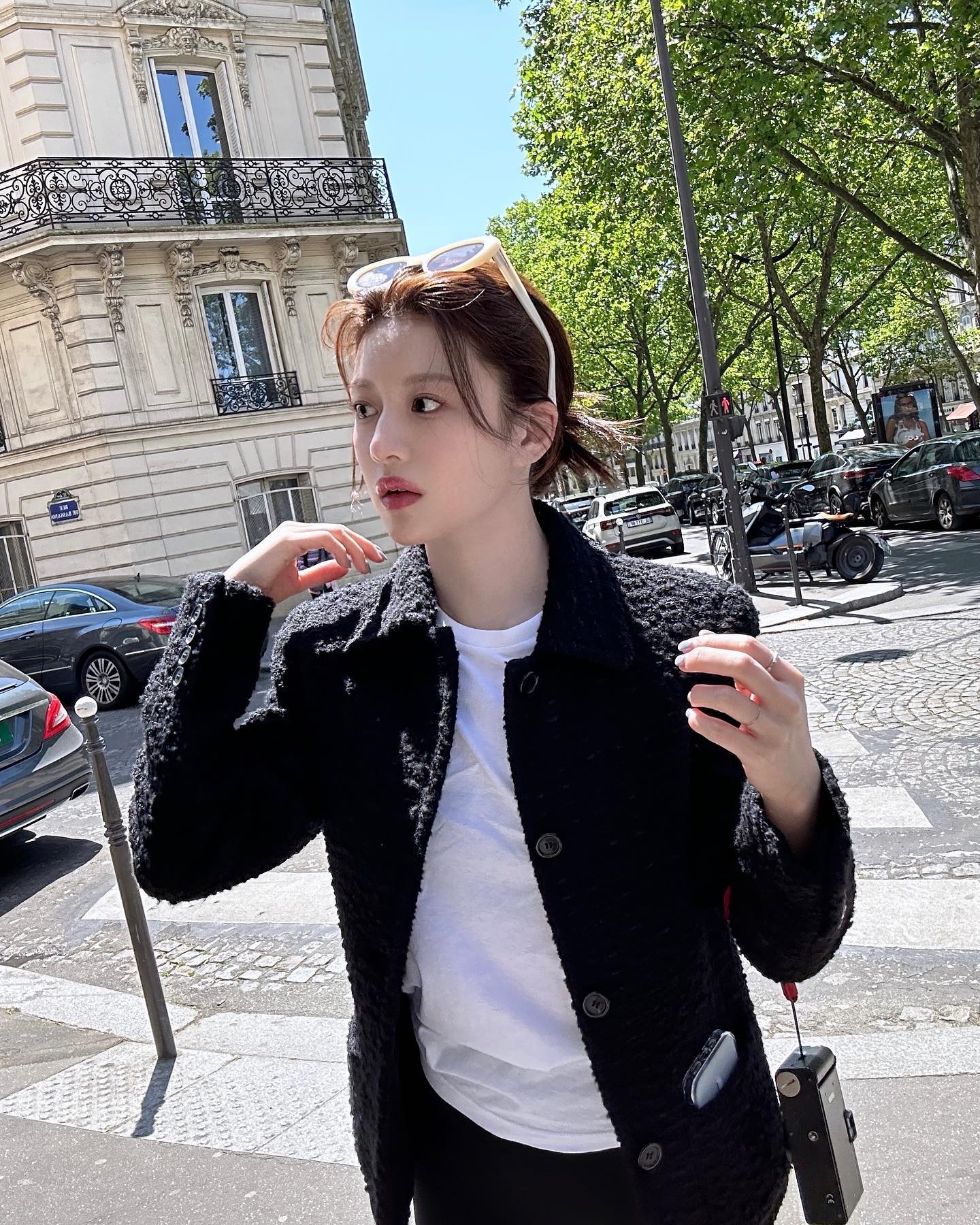 Tham khảo 5 cách buộc tóc xinh tươi của sao Hàn cho mùa xuân-3