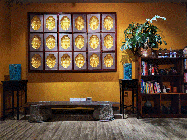 Căn hộ chung cư 140m2 được thiết kế như nhà cổ: Màu sắc độc lạ, cầu kỳ, hiệu ứng không gian không tưởng-10