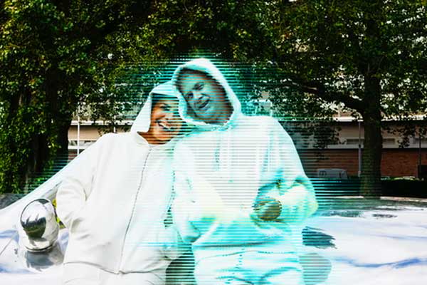 Người phụ nữ đầu tiên trên thế giới kết hôn với hình ảnh AI 3 chiều-1