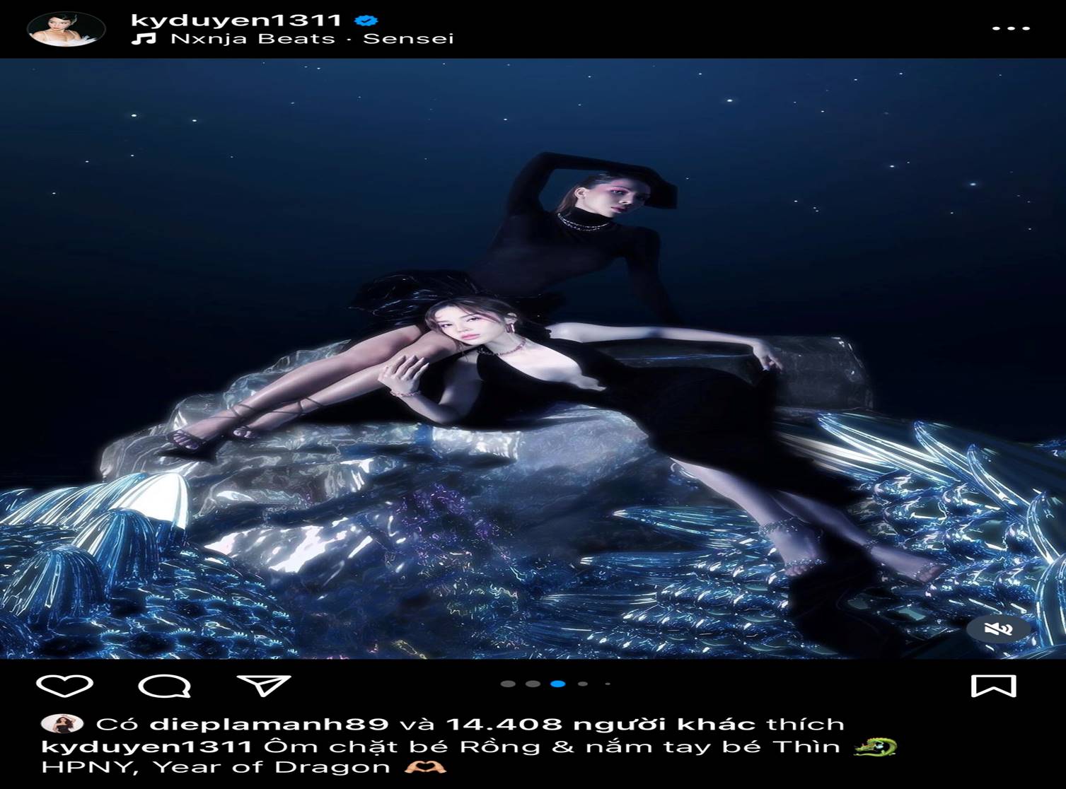 Kỳ Duyên - Minh Triệu lộ loạt dấu hiệu trục trặc tình cảm ngay dịp Tết: Gây lo lắng nhất là động thái trong ngày Valentine-5