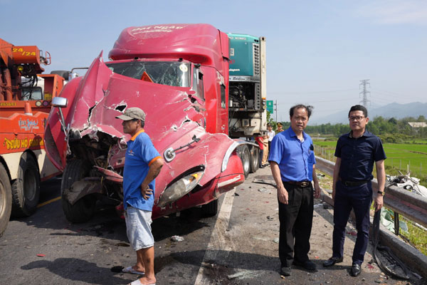 Kết quả kiểm tra nồng độ cồn tài xế trong vụ tai nạn làm 3 người chết trên tuyến cao tốc-3