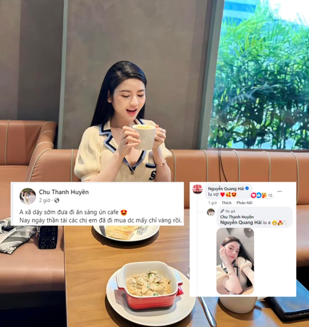 Quang Hải và Chu Thanh Huyền khiến dân tình lịm tim vì nói lời yêu quá ngọt ngào, không ngờ cũng có ngày chàng cầu thủ sến thế này-1