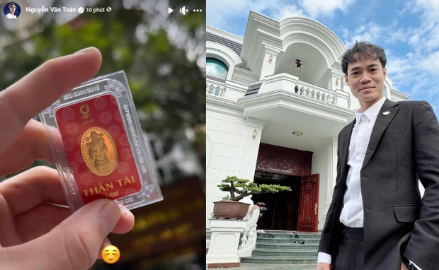 Chủ tịch Văn Toàn khoe mua vàng ngày vía Thần Tài: Sở hữu tiền tỷ nay lại cầu may, liệu giàu nhanh hơn bứt tốc-1