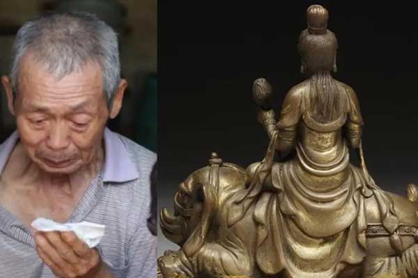 Thấy 2 con trai bất hiếu, lão nông lấy bảo vật gia truyền đi từ thiện: Chuyên gia trả giá tiền tỷ nhưng ông vẫn bật khóc-1