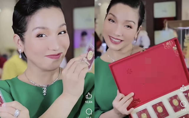 Diva Mỹ Linh trở thành biểu tượng hài hước mới của Vbiz: Đi mua vàng ngày Thần Tài mà khiến ai cũng bật cười-2
