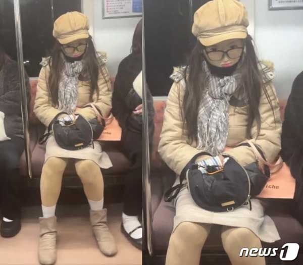 Bức ảnh cô gái ngồi trên tàu điện ngầm: Tưởng bình thường nhưng ẩn chứa bí mật khiến dân tình kinh hãi-2