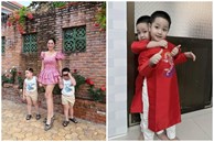 Đơn thân sau 2 năm ly hôn chồng doanh nhân, HH Đặng Thu Thảo khéo nuôi con, cặp sinh đôi 3 tuổi cao lớn như bé 5 tuổi