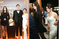 Yến Xuân cùng em gái Lâm Tây chiếm trọn spotlight ở Gala Quả bóng vàng 2023 với vẻ ngoài xinh đẹp, nóng bỏng, nói một điều cảm động về chàng