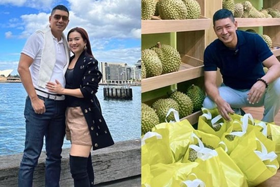 Nam thần Việt cưới vợ đại gia hơn 4 tuổi, rời showbiz, giờ bán sầu riêng, cuộc sống ra sao?