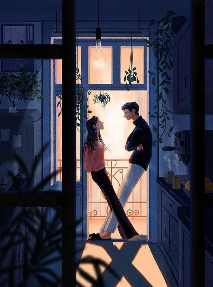 Chồng ngoại tình về nhìn vợ có hành động lạ, nghe câu trả lời của cô mà anh bủn rủn chân tay-1