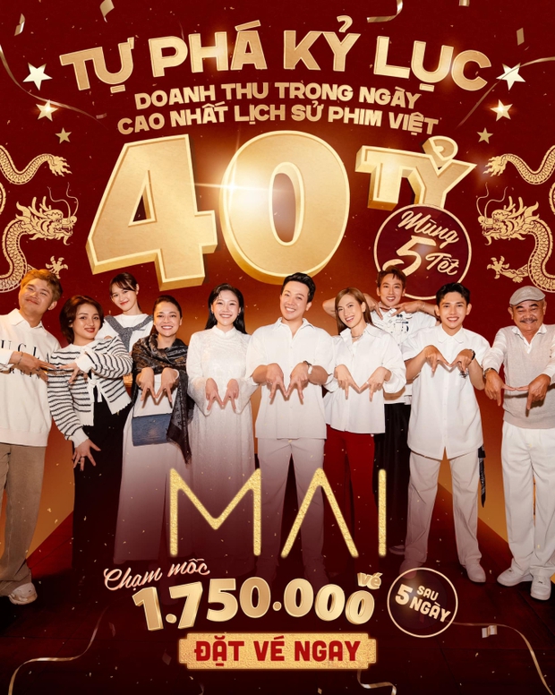 Mai cán mốc 400 tỷ, Trấn Thành lập kỷ lục chưa từng có trong lịch sử điện ảnh Việt!-4