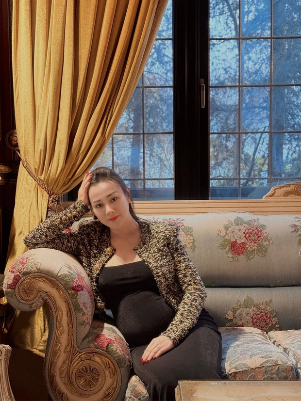 Lộ diện ngoại hình chân thực của Phương Oanh khi mang bầu 7 tháng, vợ shark Bình còn tự so sánh mình với con cá ngựa-2