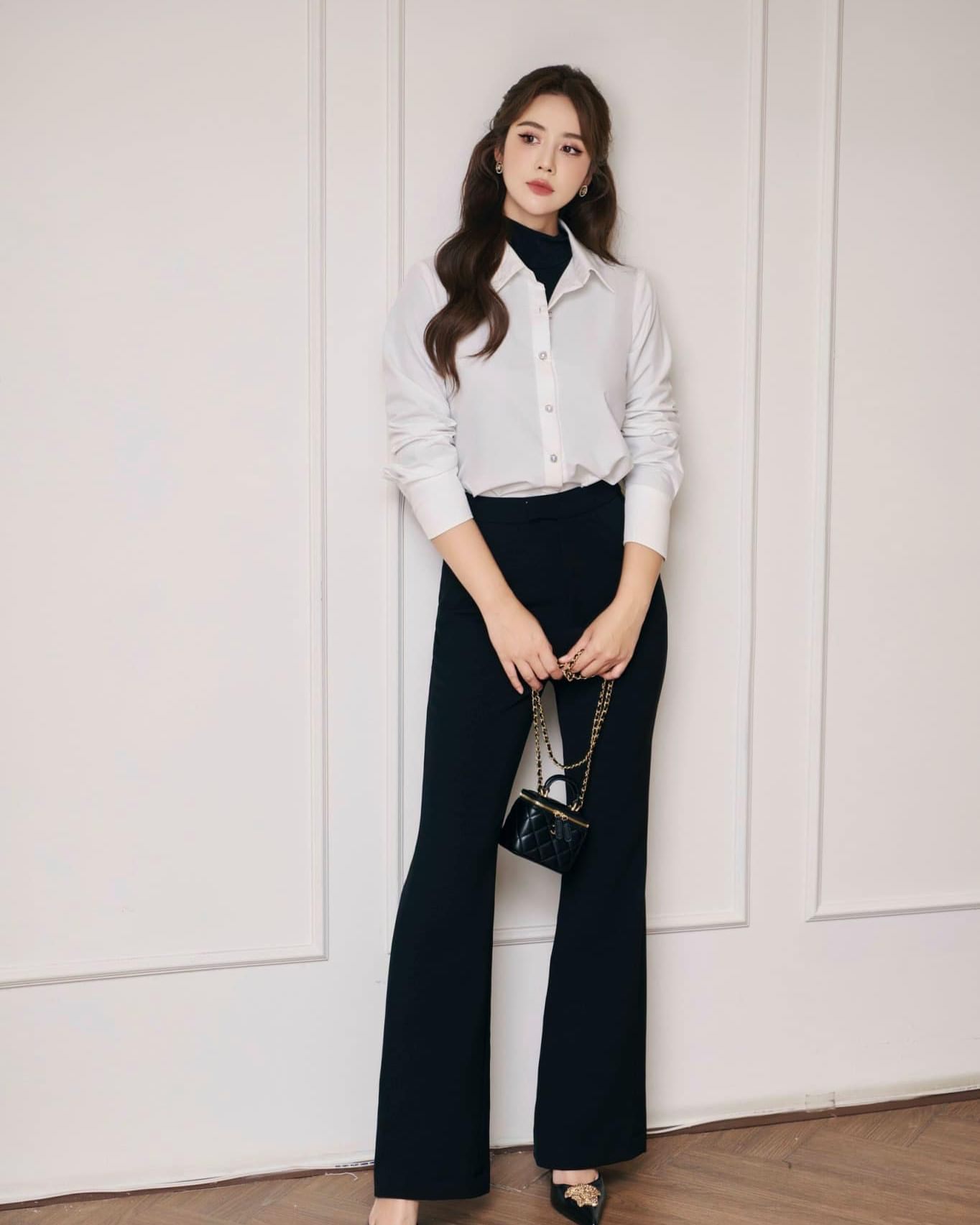 Mặc đẹp không khó với 10 cách diện áo sơ mi trắng từ dàn mỹ nhân phim VTV-5