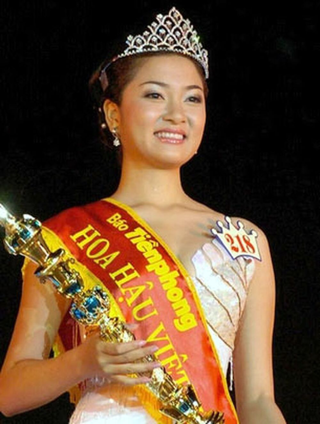 Nhan sắc trẻ đẹp tuổi U40 của Hoa hậu bí ẩn nhất Việt Nam, sống kín tiếng trong biệt thự ở Hà Nội-2