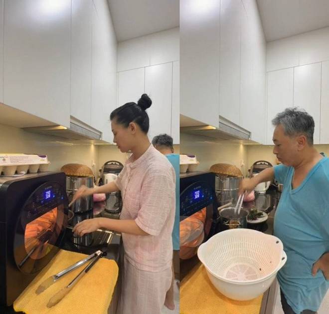 Bùi Lan Hương về chung nhà với đạo diễn Dũng Khùng, hé lộ tổ ấm hạnh phúc ngày đầu năm bên bạn trai tóc bạc-2