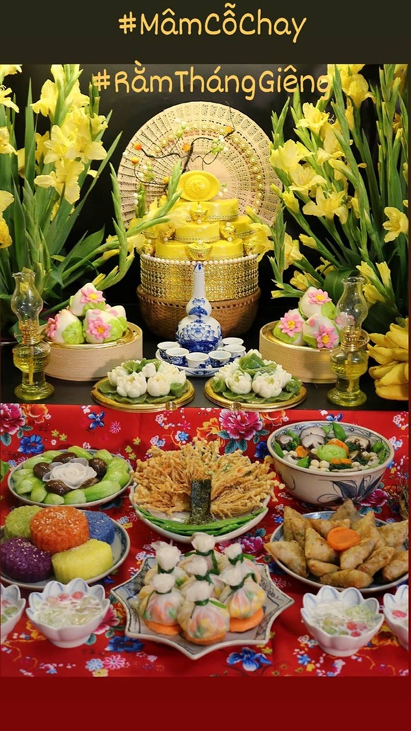 Gợi ý 6 mâm cỗ ngon, đẹp mắt cho ngày Rằm tháng Giêng-2