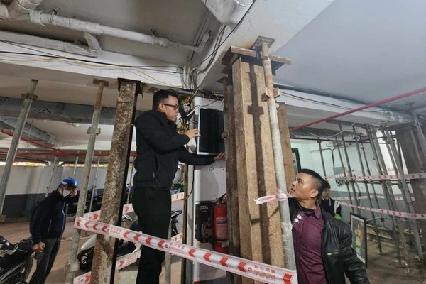 Chung cư mini ‘chống nạng’: Cấp phép 5, chủ đầu tư xây 8 tầng-3