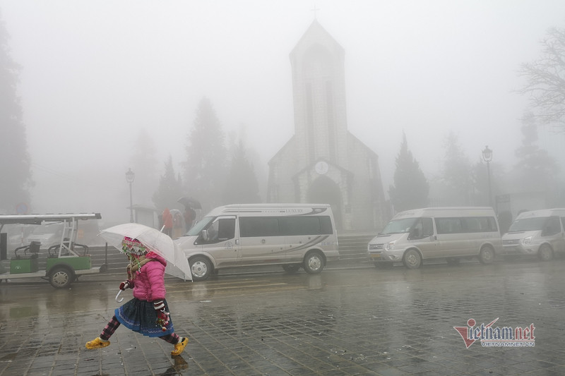 Dự báo thời tiết ngày 25/2: Nhiệt độ hạ thấp, miền Bắc mưa phùn-1