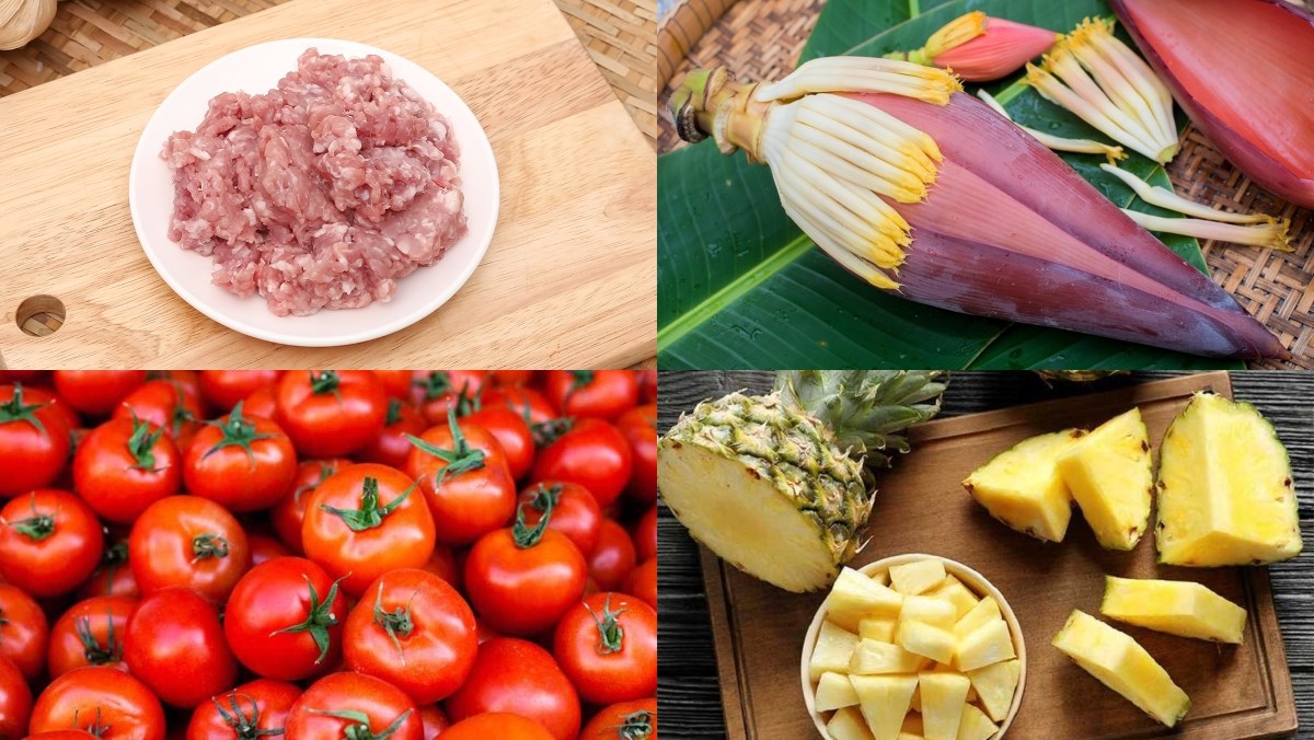 Công thức làm canh hoa chuối nấu thịt lợn hấp dẫn, thơm ngon-1