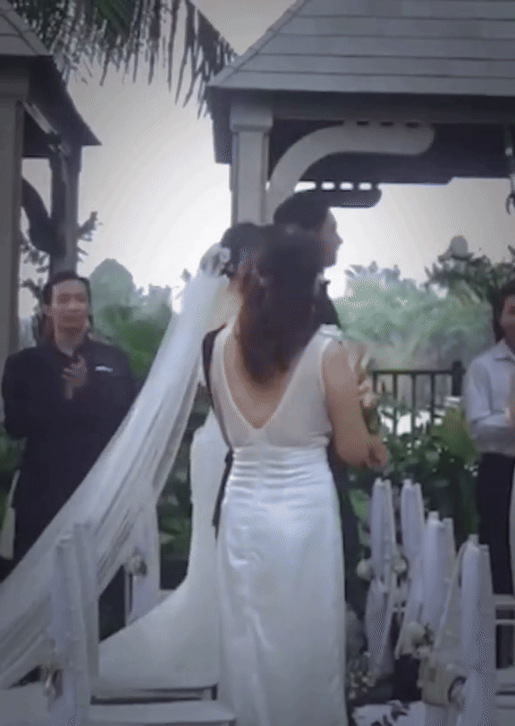 Lộ clip đám cưới của cặp sao Việt bị đồn phim giả tình thật, khán giả phát cuồng vì quá đẹp đôi-5