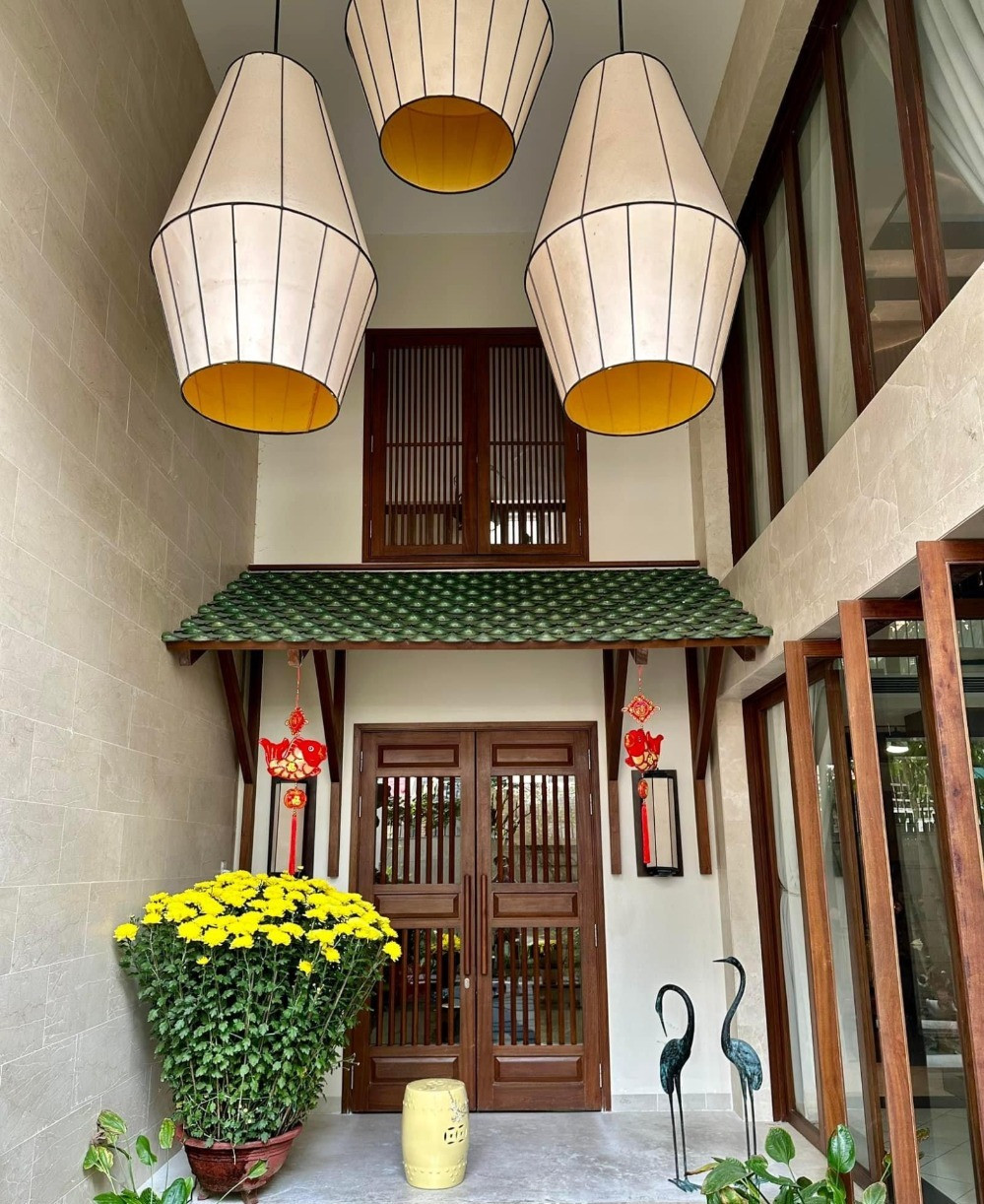 Biệt thự đậm chất Á Đông rộng 400m2 của ca sĩ Quang Dũng-3