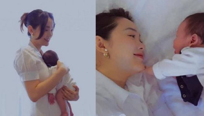 Minh Hằng chăm con vất vả suốt từ 6h sáng đến 11h đêm, từng định đặt tên con là Hyun Bin-2