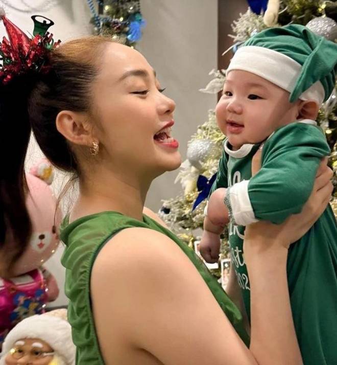 Minh Hằng chăm con vất vả suốt từ 6h sáng đến 11h đêm, từng định đặt tên con là Hyun Bin-5