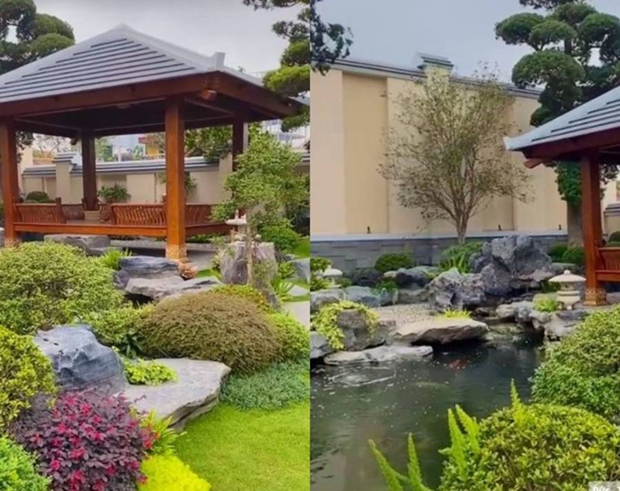 Choáng váng với biệt phủ rộng thênh thang, đẹp như mộng của trưởng thôn ở Bắc Ninh-8