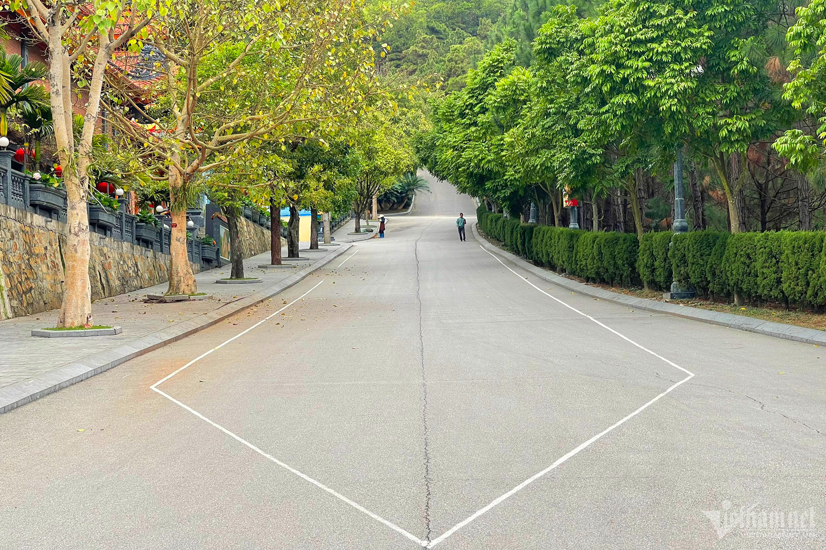 Cảnh hiếm thấy tại chùa Ba Vàng dịp đầu xuân-10