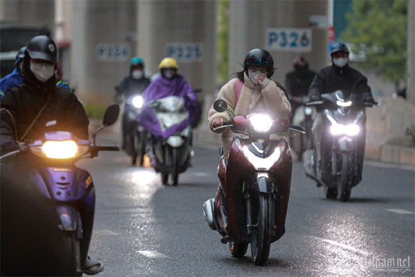 Tin gió mùa đông bắc mới nhất: Ngày mai, Hà Nội mưa rét 12 độ-2