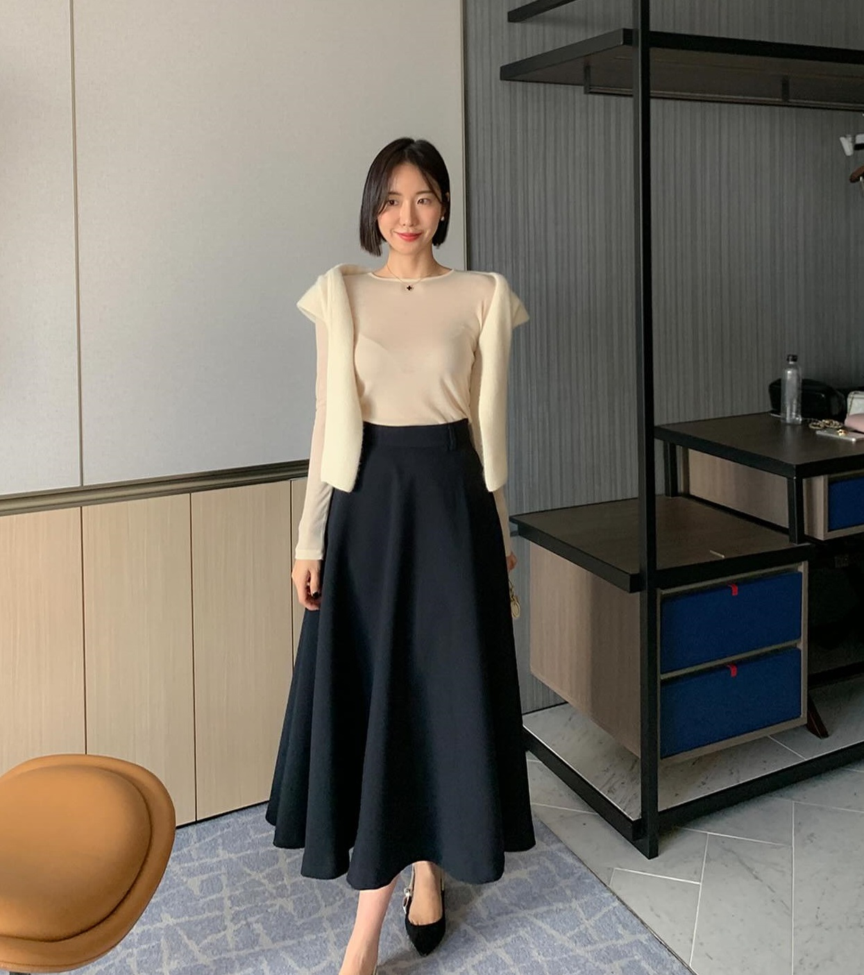 4 kiểu chân váy đang thịnh hành đều trẻ trung, tôn dáng-7