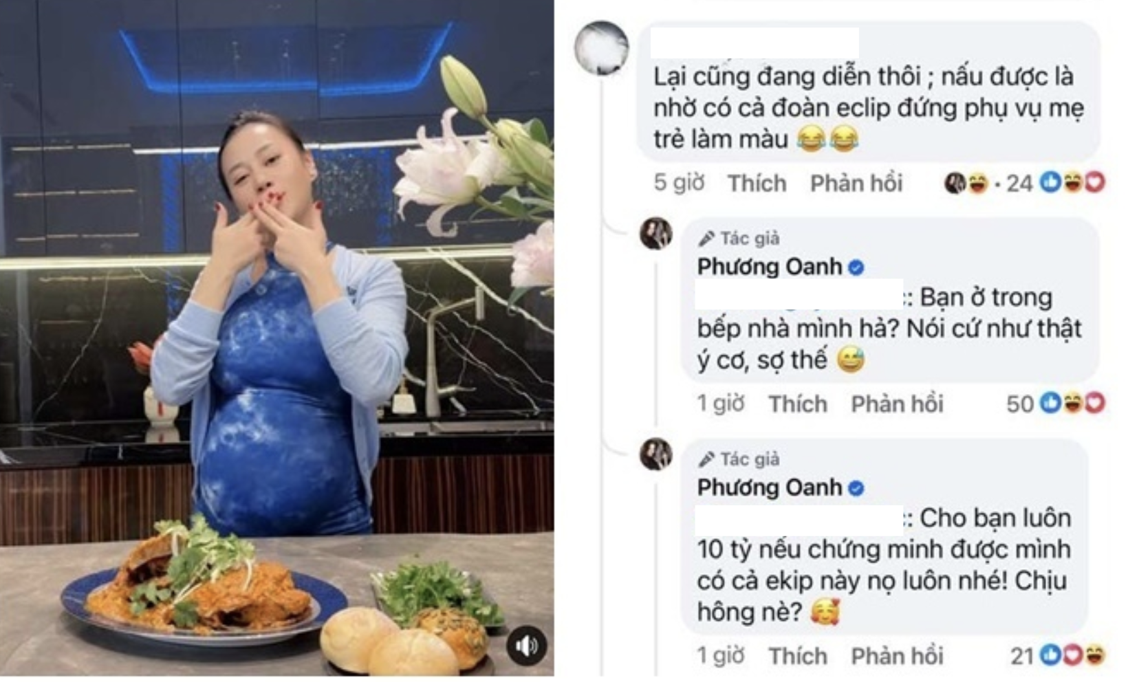 Bị nghi ngờ nấu ăn chỉ là diễn xuất, Phương Oanh tung ảnh hậu trường hé lộ sự thật liệu có đúng như lời đồn?-2