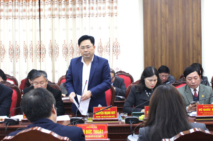 Phó Bí thư Thành ủy Nguyễn Văn Phong giám sát việc thực hiện Chương trình 08-CTr/TU tại huyện Phú Xuyên-2