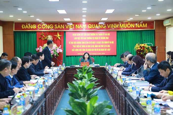Hoàng Mai: Đảm bảo chính sách an sinh xã hội hướng tới người dân-1