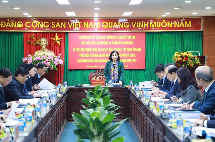 Hoàng Mai: Đảm bảo chính sách an sinh xã hội hướng tới người dân-6