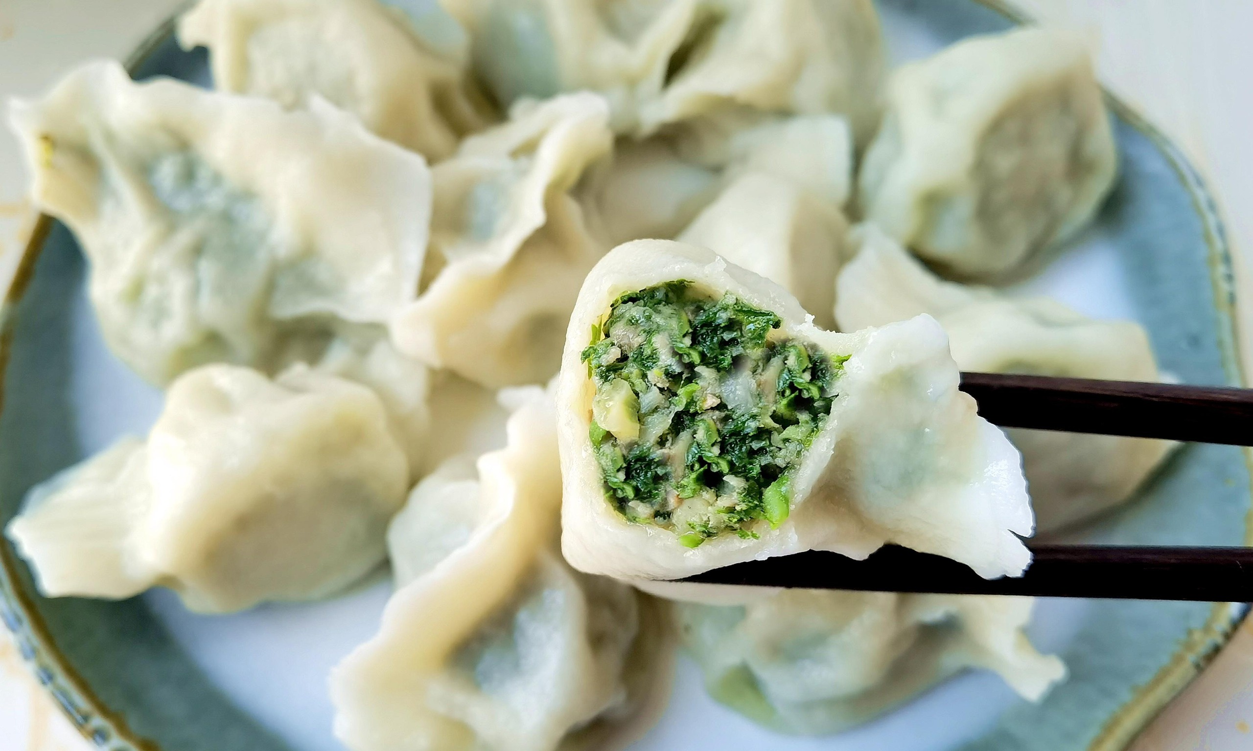 Loại rau dại tươi mới đầu tiên của mùa xuân, bổ hơn bắp cải, bổ hơn tỏi tây, làm bánh rất ngon-4