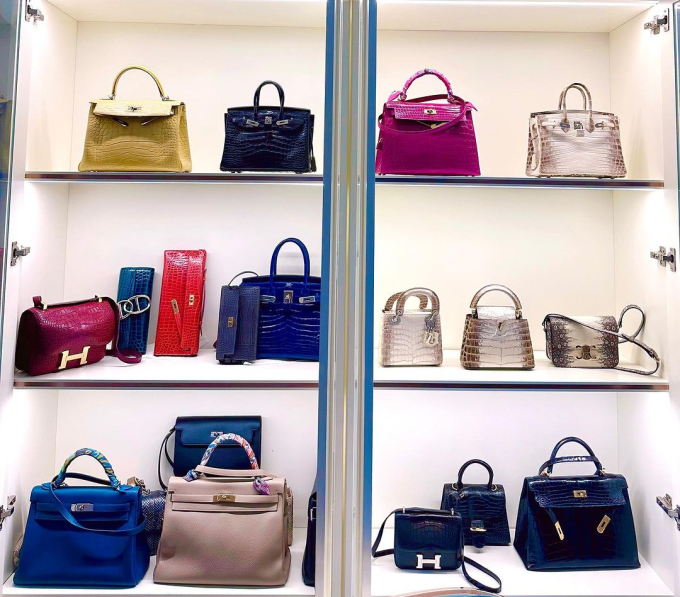 Hé lộ phòng thay đồ ở biệt thự triệu đô của Lệ Quyên: Nhiều đồ hiệu cỡ nào mà chị đẹp phải than quá mệt” khi sắp xếp!-7