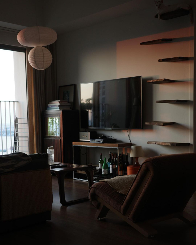 Khám phá căn hộ view sông Sài Gòn, vibe vô cùng thơ mộng của Hồ Thu Anh - linh cứu hoả xinh đẹp trong Đi về phía lửa-9