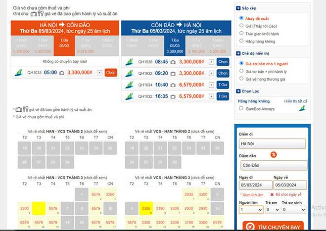 Bamboo dừng đường bay Côn Đảo: Vé bị vét sạch, khách lo giá sắp tăng sốc-1