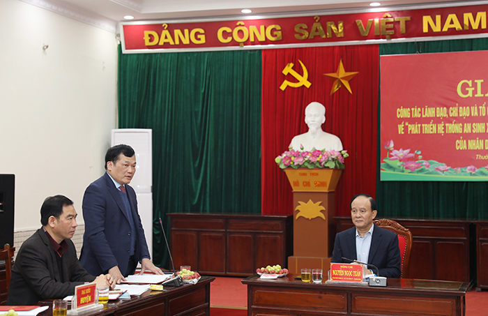 Giám sát việc tổ chức thực hiện Chương trình số 08-CTr/TU tại huyện Thường Tín-5