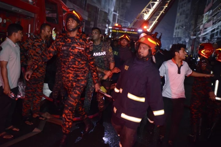 Cháy lớn ở thủ đô Dhaka của Bangladesh, 43 người chết-1