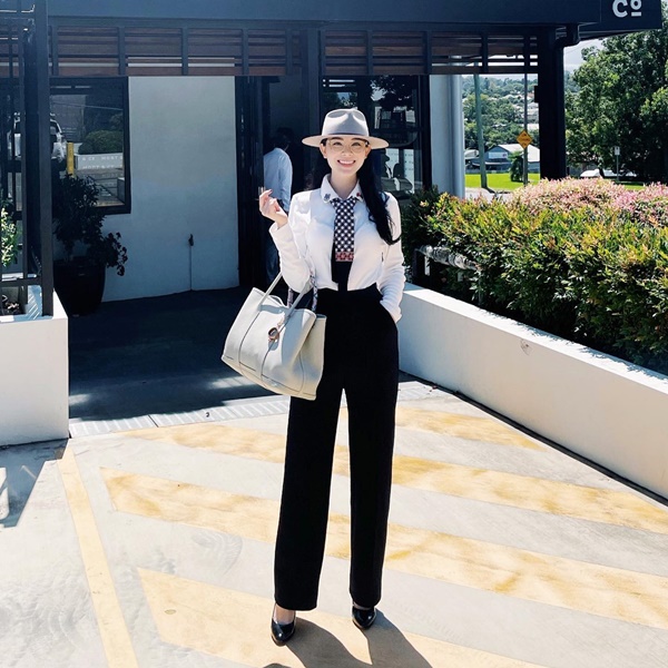 Tham khảo Linh Rin 10 cách diện quần âu thanh lịch, tôn dáng-7