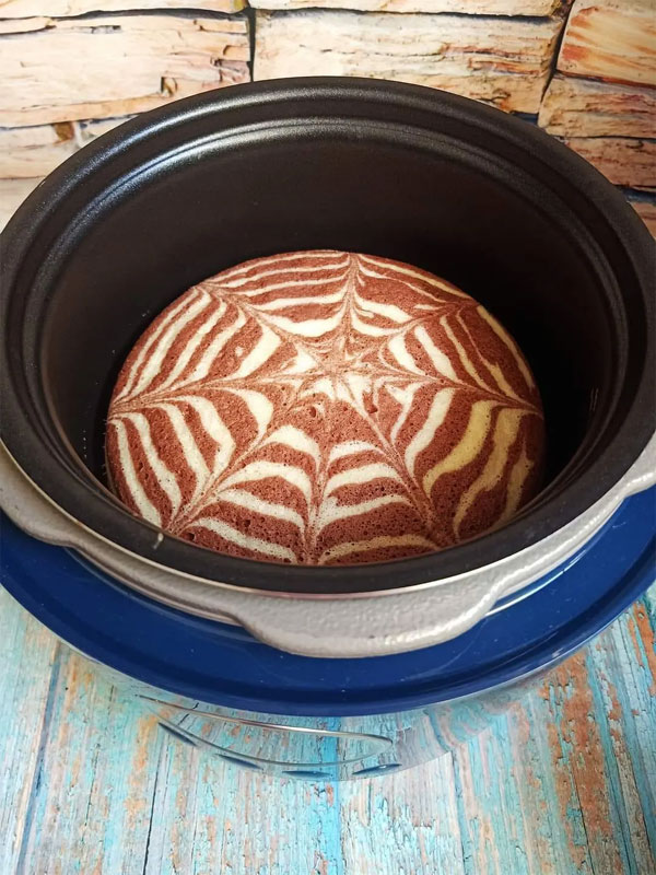 Làm bánh bông lan không dùng lò nướng, nhanh, ngon, đẹp mắt-4