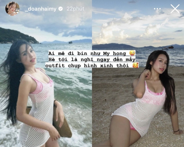 Doãn Hải My hoài niệm về vóc dáng nuột nà thời chưa lấy Đoàn Văn Hậu, giờ thì vòng 2 lùm lùm nghi vấn mang bé rồng”-1