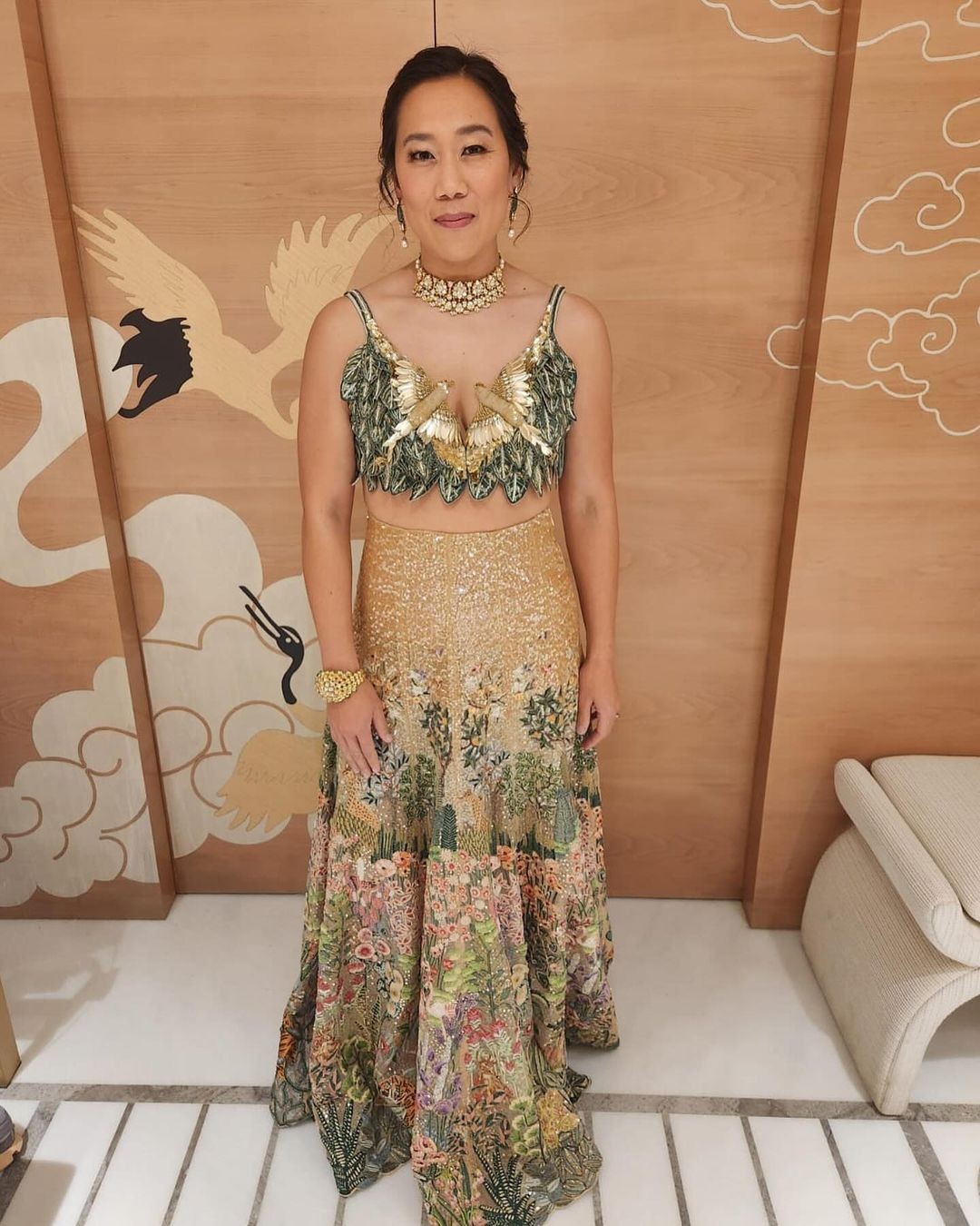 Ông chủ Facebook Mark Zuckerberg và vợ gây chú ý ở tiệc cưới 120 triệu USD-5