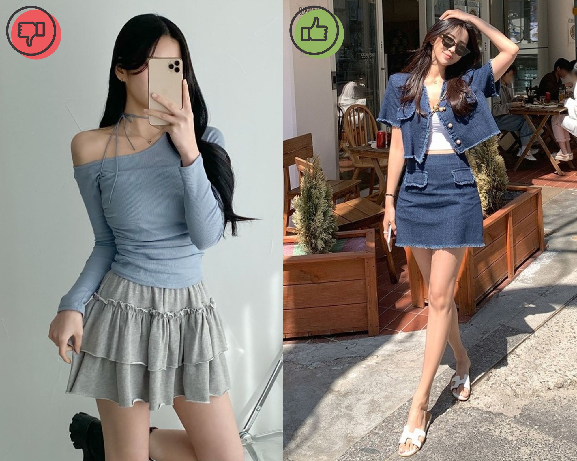 4 kiểu chân váy ngắn không hợp mốt, mẫu số 3 còn dễ dìm dáng người mặc-2